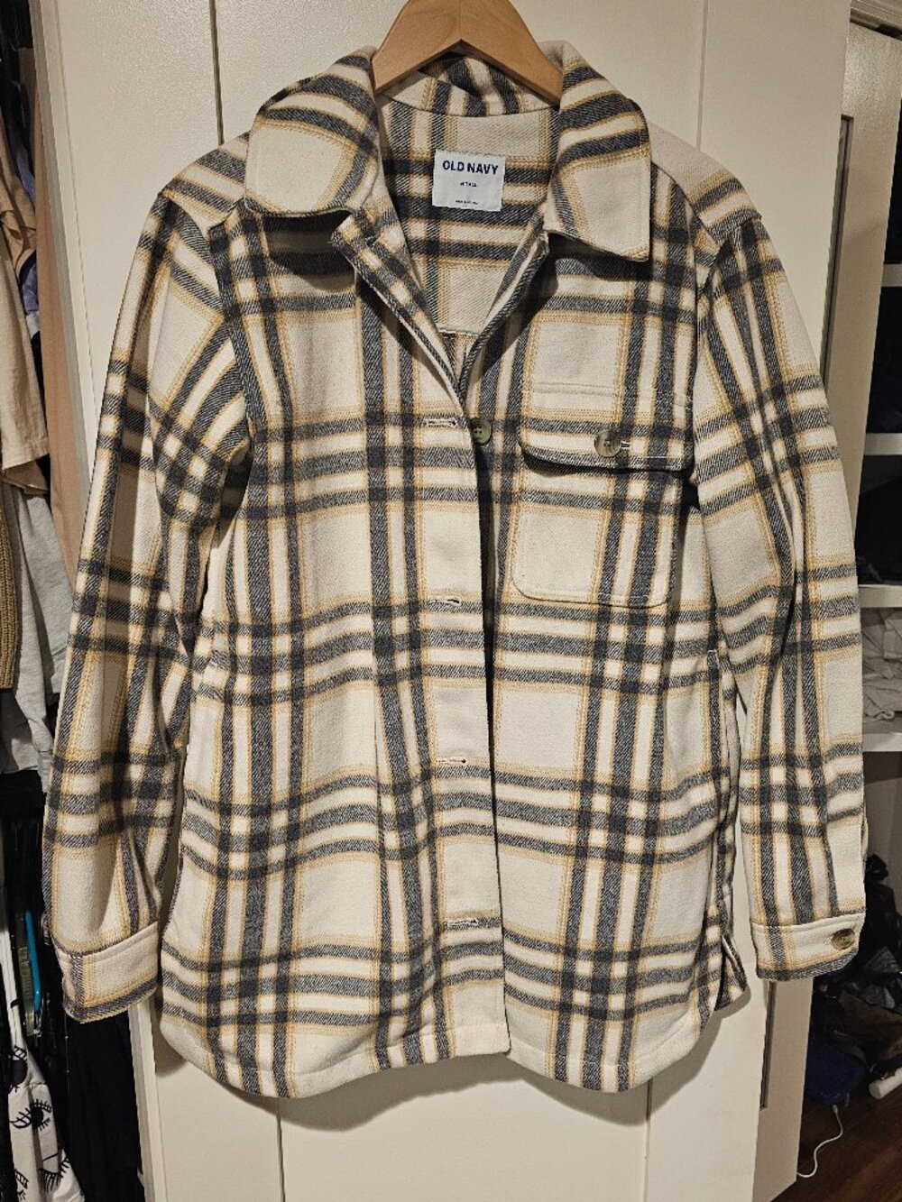 Old Navy Medium Tall Shacket Shirt Jacket